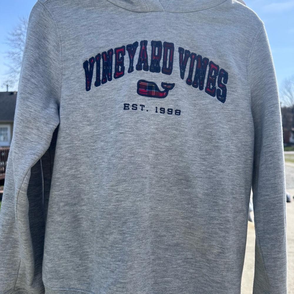 Vineyard Vines boys Gray Hoodie